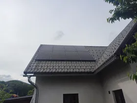 Fotografie realizace: Rodinný dům — 9,9 kWp s baterií a NZÚ